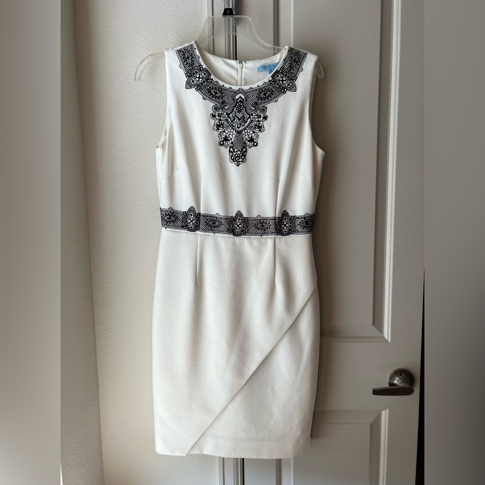 Antonio Melani White Pencil Dress